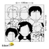 5x5 Board Face Guideline