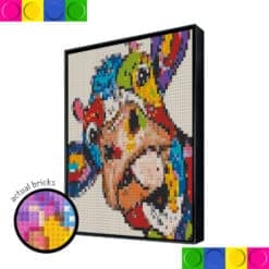 Funny Cow Colorful 51.2 x 51.2cm