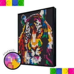 Colorful Tiger 51.2 x 51.2cm