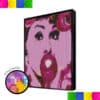 Marilyn Monroe Pink 51.2 x 51.2cm