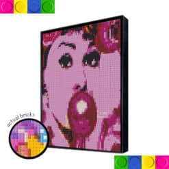 Marilyn Monroe Pink 51.2 x 51.2cm