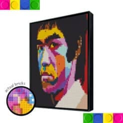 Bruce Lee Colorful 51.2 x 51.2cm