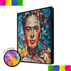 Colorful Lady Face  51.2 x 51.2cm