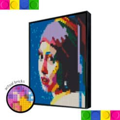Colorful Lady 3 - 51.2 x 51.2cm