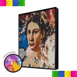 Lady Face 4 - 51.2 x 51.2cm