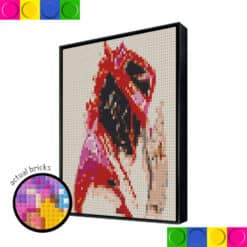 Michael Jackson Red Outfit 51.2 x 51.2cm