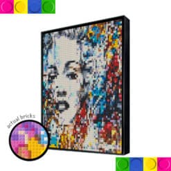 Colorful Lady 6  - 51.2 x 51.2cm