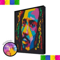 Bob Marley 51.2 x 51.2cm