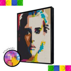 Lady Colorful 51.2 x 51.2cm