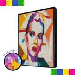 Scarlett Johansson 51.2 x 51.2cm
