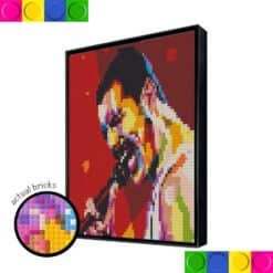 Freddie Mercury 51.2 x 51.2cm