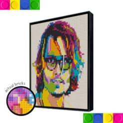 Johnny Depp 51.2 x 51.2cm