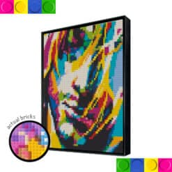 Kurt Cobain 51.2 x 51.2cm