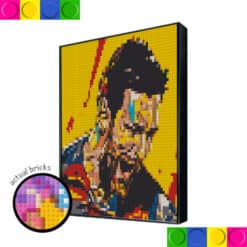 Lionel Messi 8 - 51.2 x 51.2cm