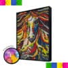 Fantasy Horse Colorful 51.2 x 76.8cm