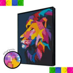 King of the jungle 51.2 x 76.8cm