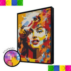 Marilyn Monroe Colorul 51.2 x 76.8cm