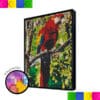 Red Parrot  51.2 x 76.8cm