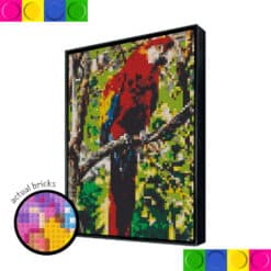 Red Parrot  51.2 x 76.8cm