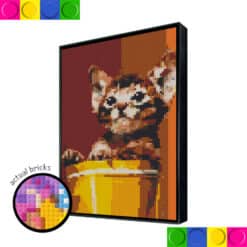 Cute Kitten 51.2 x 76.8cm