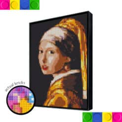 Smiling Lady with black background 51.2 x 76.8cm