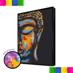 Colorful Buddha 51.2 x 76.8cm
