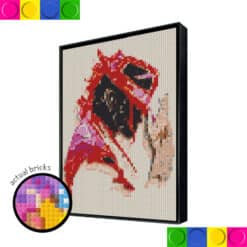 Michael Jackson Red 51.2 x 76.8cm