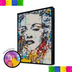 Lady in white 51.2 x 76.8cm