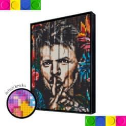 Man Painting 51.2 x 76.8cm