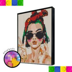 Girl with Glasses 51.2 x 76.8cm