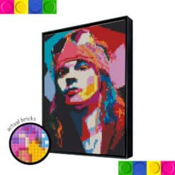 Axle Rose 51.2 x 76.8cm