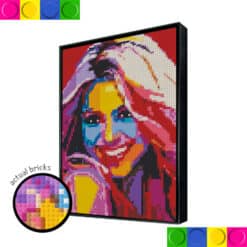 Shakira 51.2 x 76.8cm