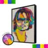 Johnny Depp Colorful Art 2 51.2 x 76.8cm