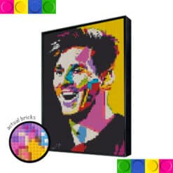 Lionel Messi 5 - 51.2 x 76.8cm