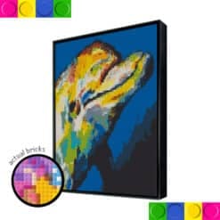 Dolphin Head 76.8 x 76.8cm