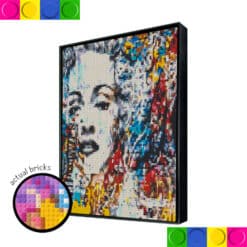 Madonna in Color 76.8 x 76.8cm