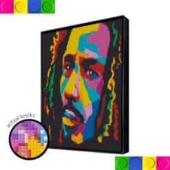 Bob Marley 76.8 x 76.8cm