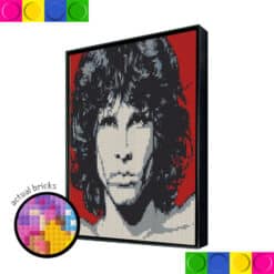 Jim Morrison 76.8 x 76.8cm
