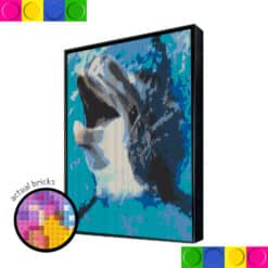 Happy Dolphin 76.8cm x 102.4cm