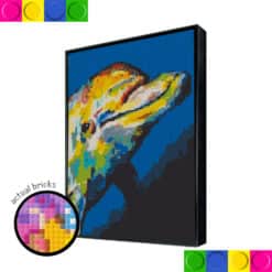 Happy Dolphin Colorful 76.8cm x 102.4cm