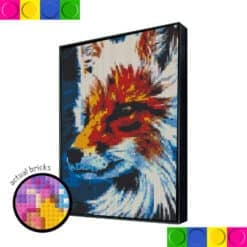 Fox 76.8cm x 102.4cm