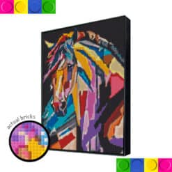 Horse Colorful 76.8cm x 102.4cm