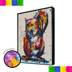 Squirrel 76.8cm x 102.4cm