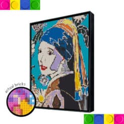 Girl with Earrings Dutch Monalisa 76.8cm x 102.4cm