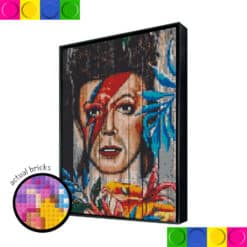 David Bowie Colorful 76.8cm x 102.4cm