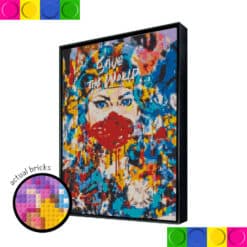 Save the world 76.8cm x 102.4cm