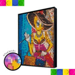 Daisy Duck Rocker 76.8cm x 102.4cm