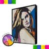 Barbara Palvin Colorful 76.8cm x 102.4cm