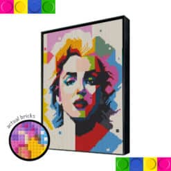 Marilyn Monroe Colorful Art 1 76.8cm x 102.4cm