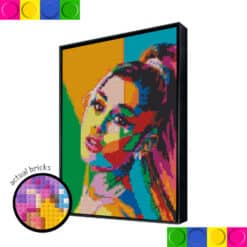 Arianna Grande Colorful 76.8cm x 102.4cm